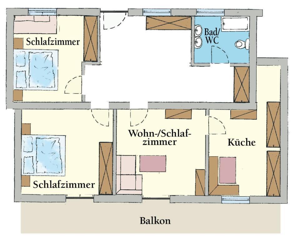 Appartementhaus Bergland أوبشتايغ الغرفة الصورة